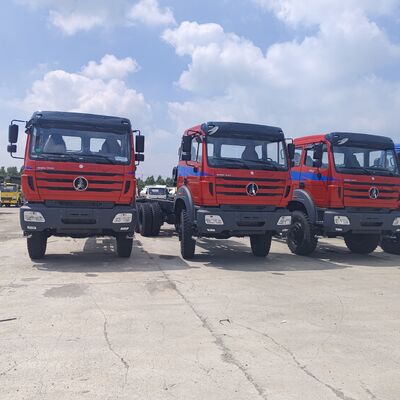 BEIBEN 2642 6×4 重荷ダンプトラック 420HP WEICHAI エンジンと25-35トンの鉱山および建設用ペイロード