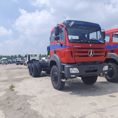 BEIBEN 2638 6×4 重荷鉱山ダンプトラック 380HP WEICHAIエンジンと鉱山作業のための25-35トンのペイロード
