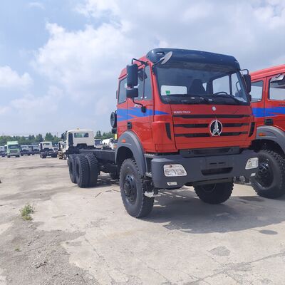 BEIBEN 2642 6×6 マイニング ダンプ トラック、420HP WEICHAI エンジンおよびヘビーデューティ マイニング用ペイロード 30 ～ 40 トンを搭載