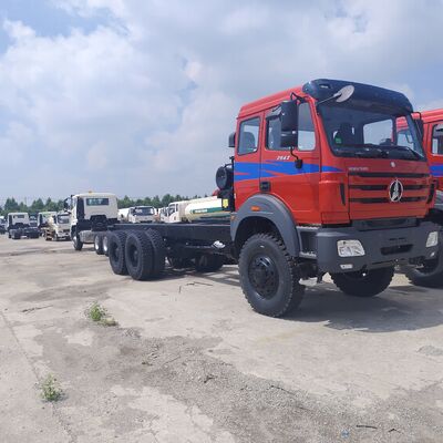 BEIBEN 2648 6×4 重荷鉱山ダンプトラック 480HP WEICHAI エンジンと銅とコバルト輸送のための30-40トンのペイロード