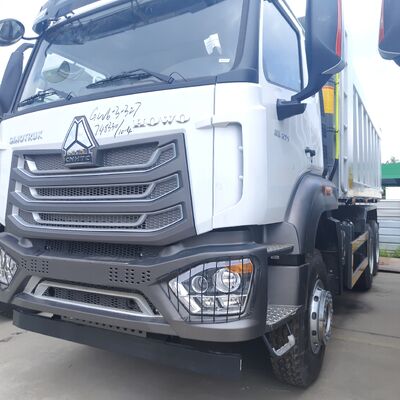 HOWO NX 6×4 重荷輸送用 400HP エンジンとU型ダンプボディの鉱山ダンプトラック