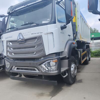 HOWO NX 6×4 重荷輸送用 400HP エンジンとU型ダンプボディの鉱山ダンプトラック
