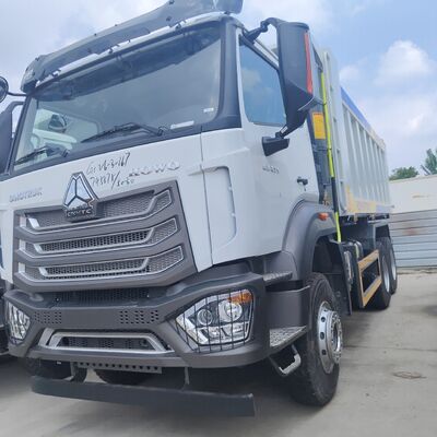 HOWO NX 6×4 重荷ダンプトラック 400HP エンジンと25CBMダンプボディ