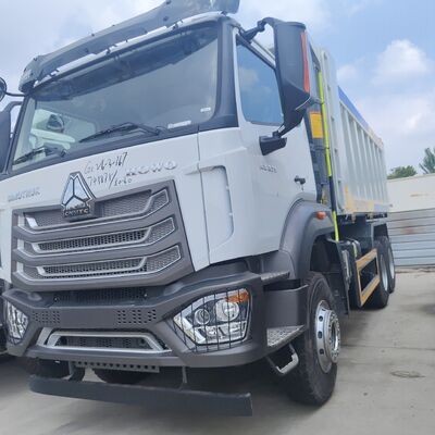 HOWO NX 6×4 重荷ダンプトラック 400HP エンジンと25CBMダンプボディ