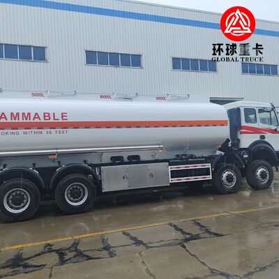 ベイベン 8x8 35,000L コンゴ鉱山用重用オフロード燃料タンカー