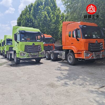 全新HOWO NX 6x4 トラクタートラック 400HP ディーゼルエンジン 重荷物流のためのプライムムーバー