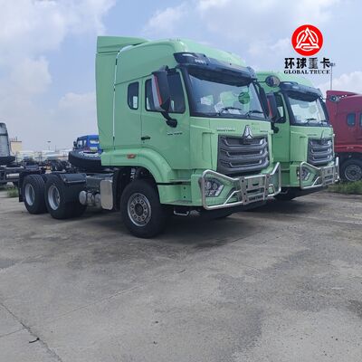 新型シノトルク HOWO NX 6x4 トラクタートラック 430HP ロジスティックと輸送のための重荷プライムムーバー
