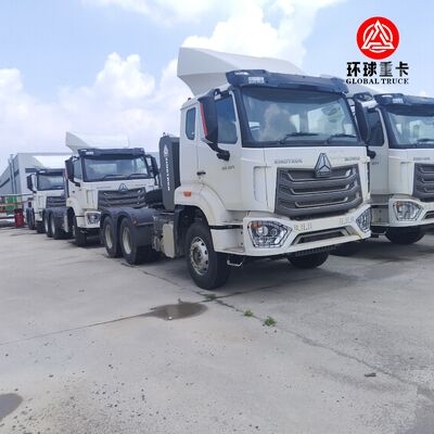 新型シノトルク HOWO NX 6x4 トラクタートラック 430HP ロジスティックと輸送のための重荷プライムムーバー