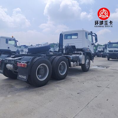 新型HOWO NX 6x4トラクターヘッドトラック 371HP ディーゼルトラクタートラック ヘビーデューティロジスティクス輸送用