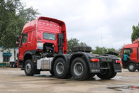 Sinotruk Howo 6x4のトラクターの頭部のトラック371HPのユーロ2のディーゼル燃料のタイプ