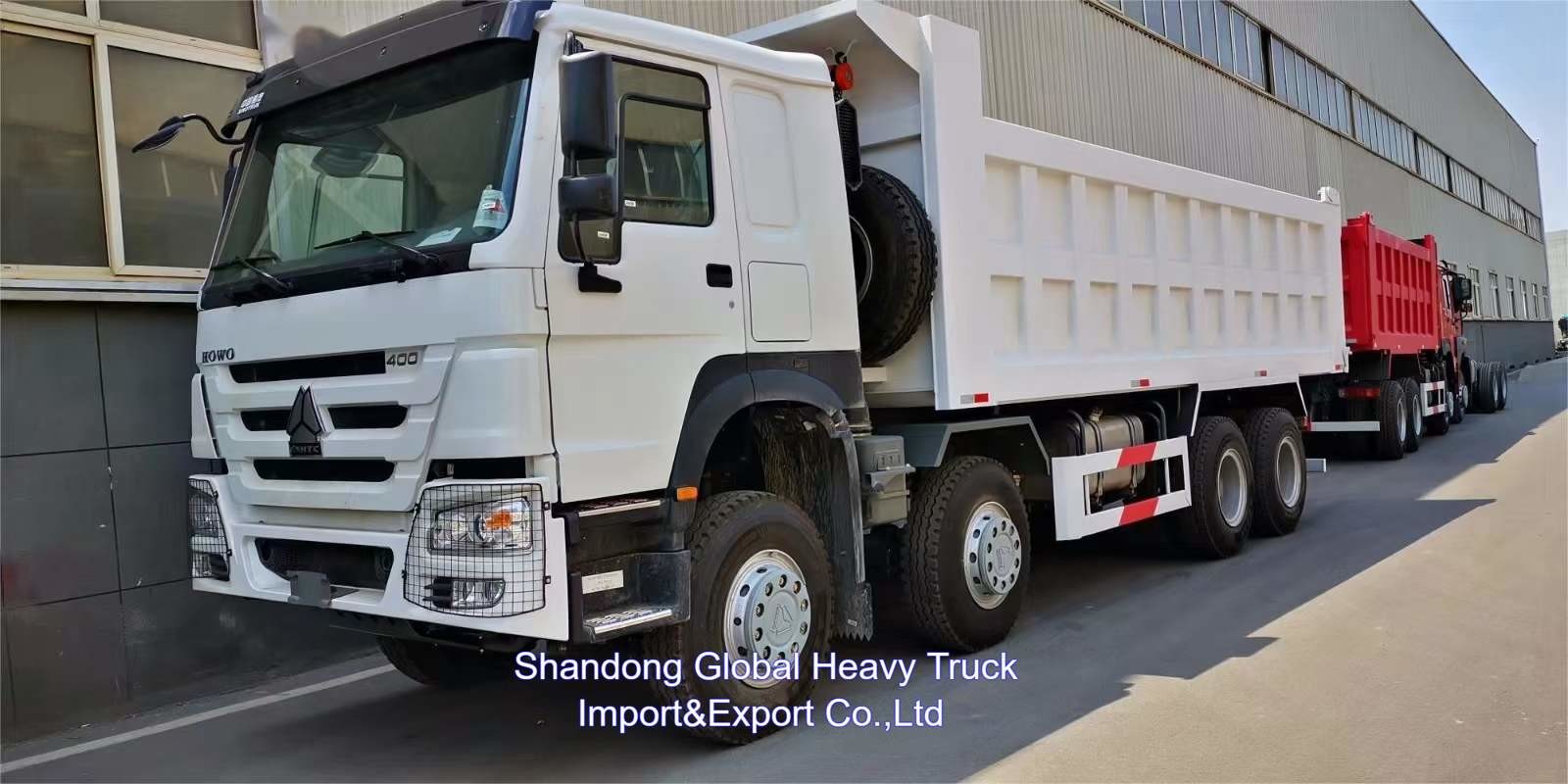 中国製 シノトラック ホウ 400hp ティッパー 8x4 ミニ 60トン キャンター 新しいダンプトラック