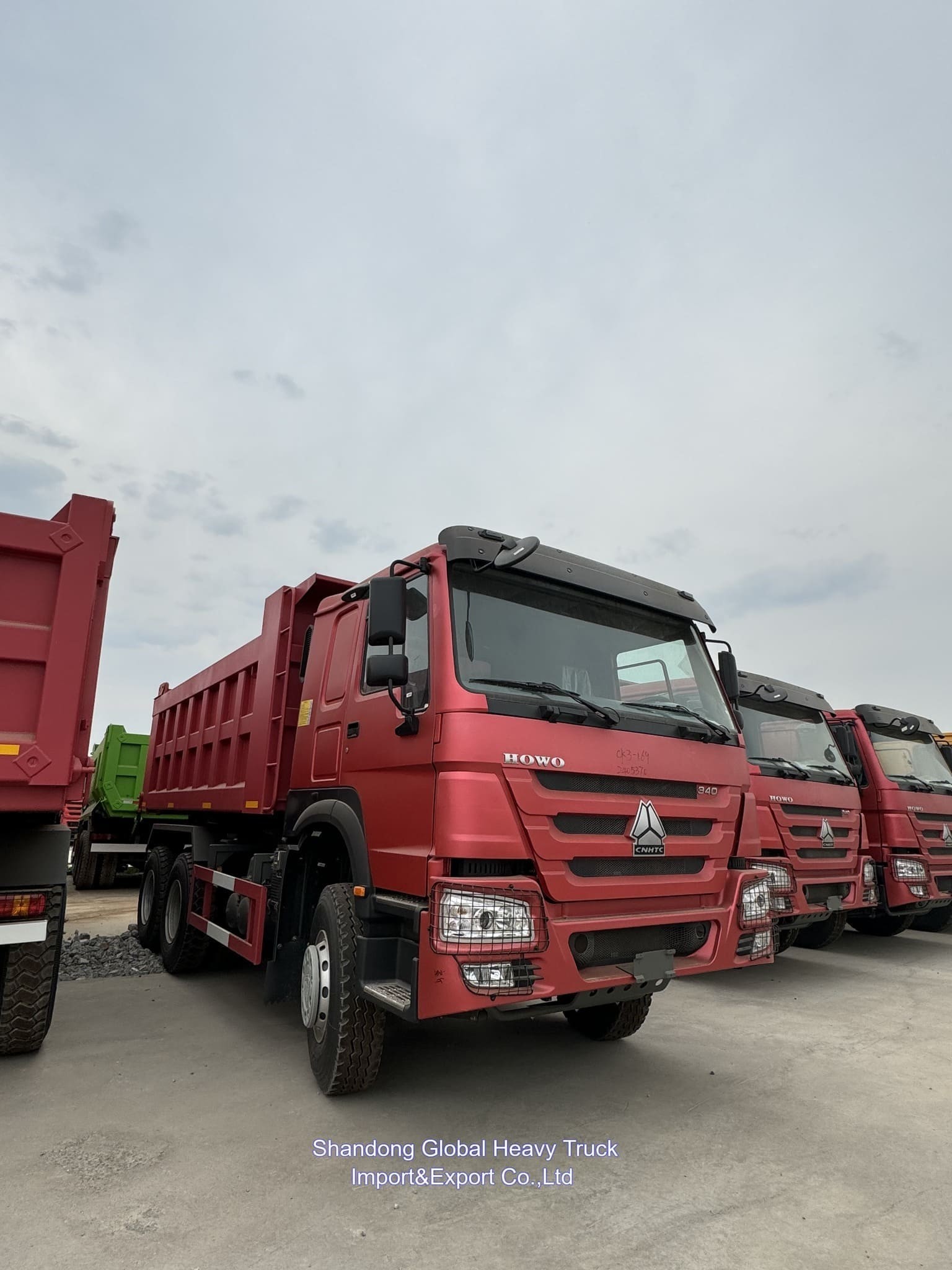 ホウ トリパー 貨物 トラック 6X4 2024 ダンプ トラック 10 輪 40t トラック