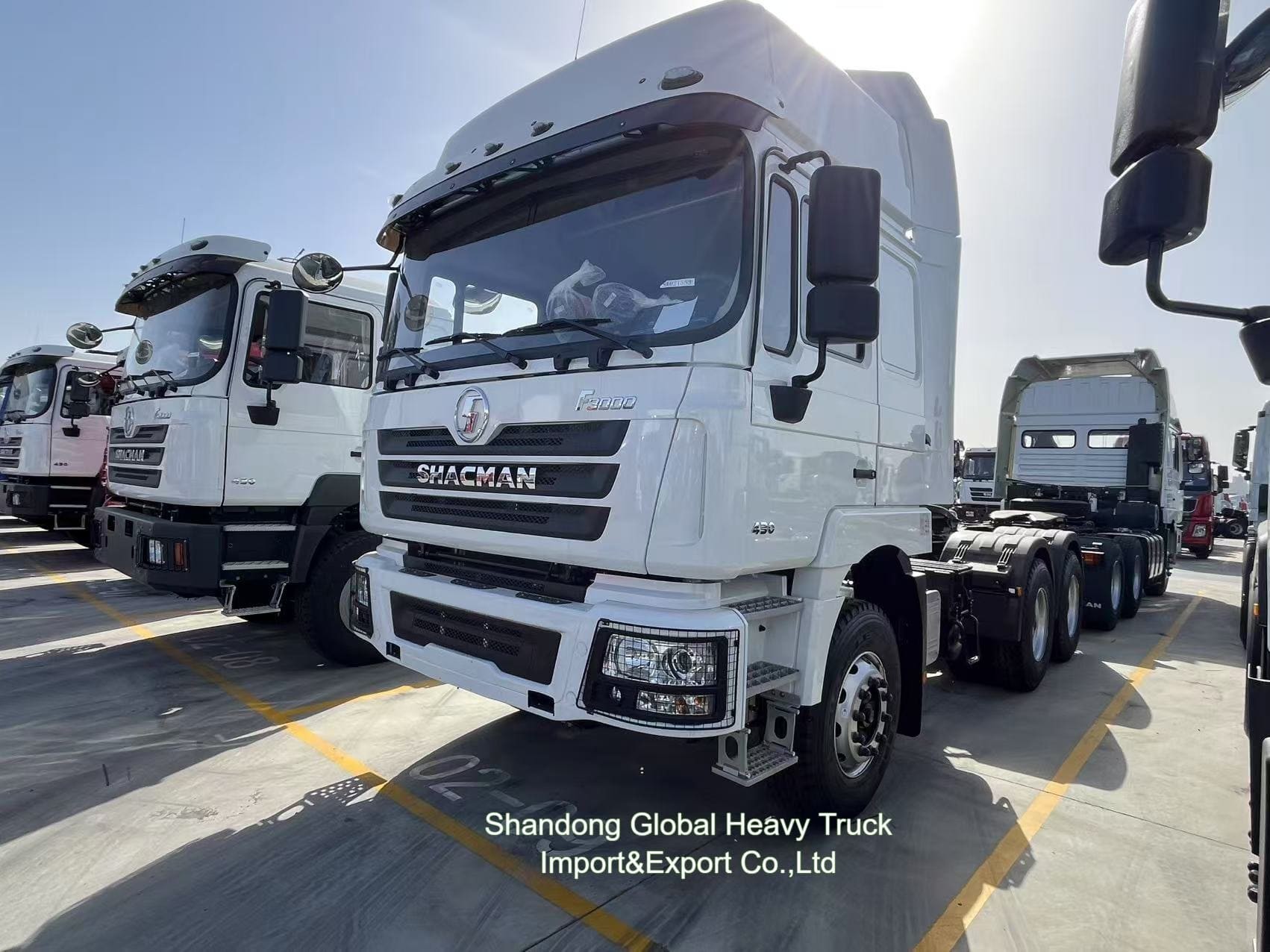 シャックマン ダンプトラック トラクターヘッド 中古 シャックマン F3000 X3000 6X4 371HP 中古 ダンプトラック
