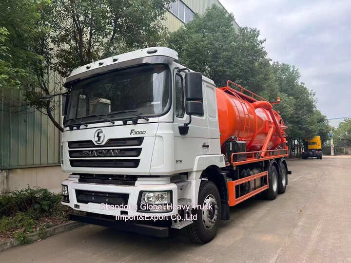 シャックマン F3000 6X4 下水吸水トラック 20立方メートル 容量 300HP