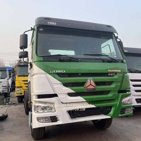 Howo 6x4 トラクター トラック 中古 Sinotruk LHD RHD 長距離運転 トレーラー トラックヘッド