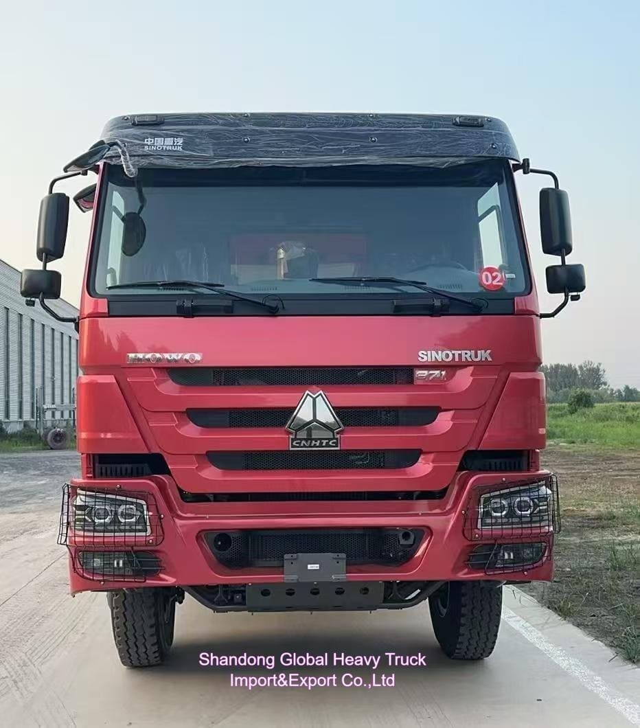 マニュアルトランスミッション Sinotruk HOWO 380 HP 6X4 ティッパー / ダンパー / ダンプトラック