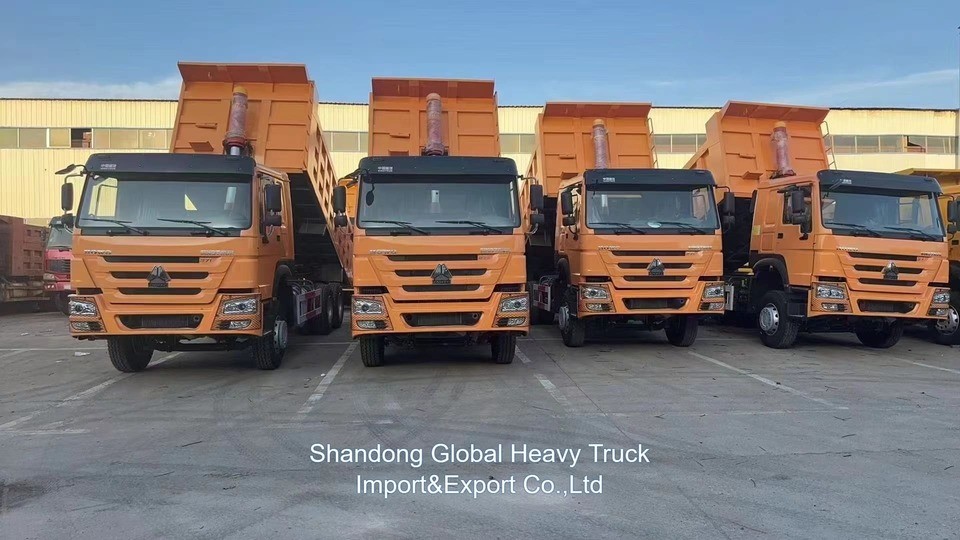 高品質 371HP 375HP 6*4 10ホイール HOWO ダンプトラック アフリカ市場用 ティッパートラック
