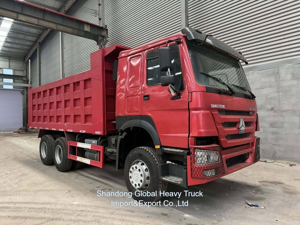 高品質 Sinotruk HOWO 中古 ダンパー トラック LHD/Rhd ディーゼル 400馬力 6X4 ダンパー トラック