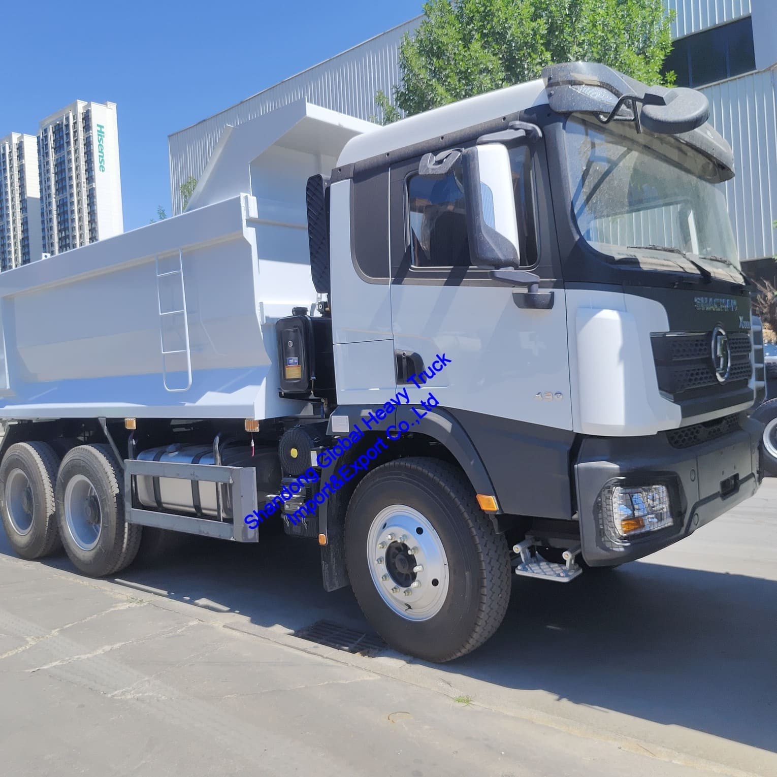 中国 ディーゼル シャックマン X3000 鉱山 8X4 重荷 トップ / ダンプ トラック