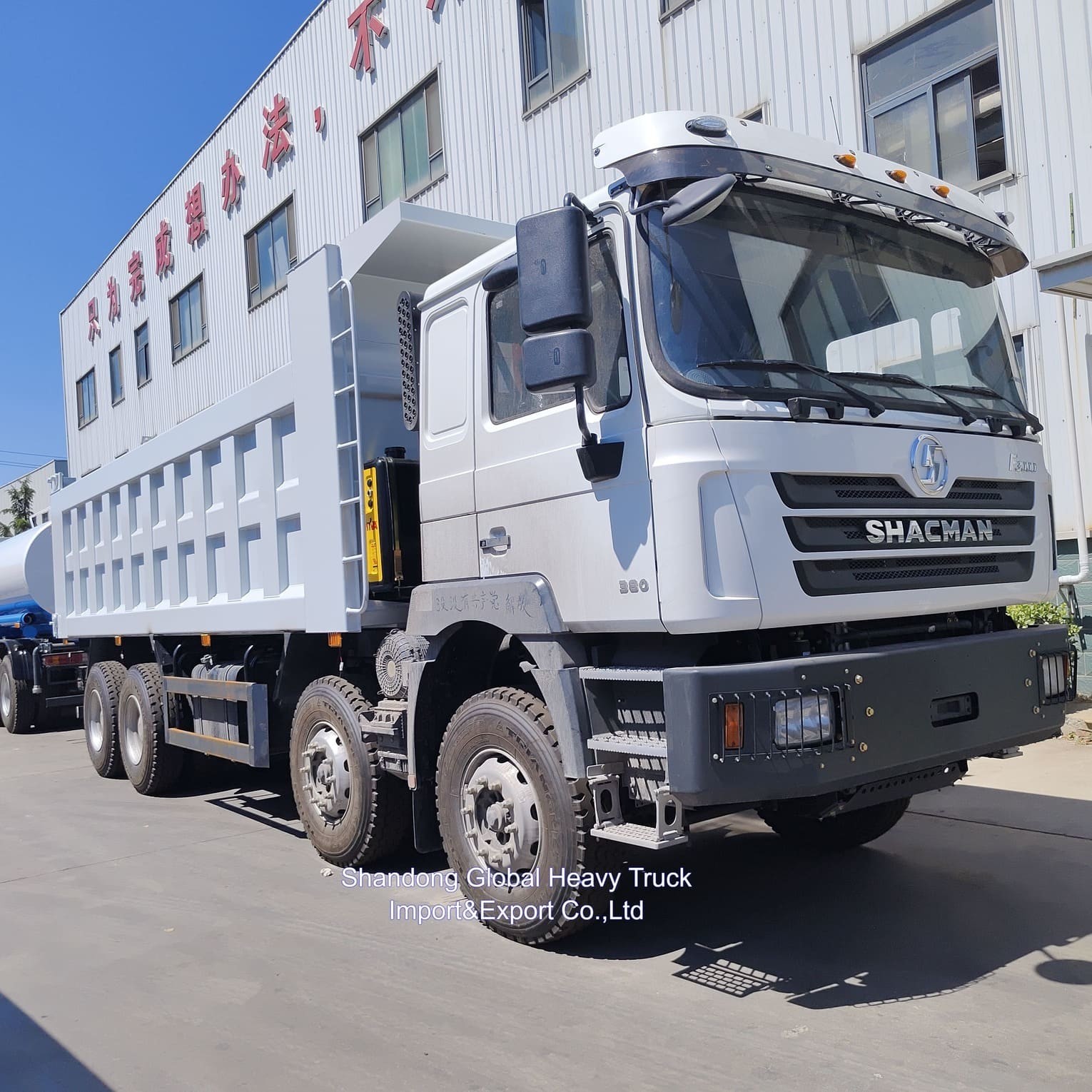 シャックマン 30m3 ラゴボックス 8X4 12ホイラー 重荷ダンプトラック 400HP ディーゼルエンジンの新品 ターパートラック