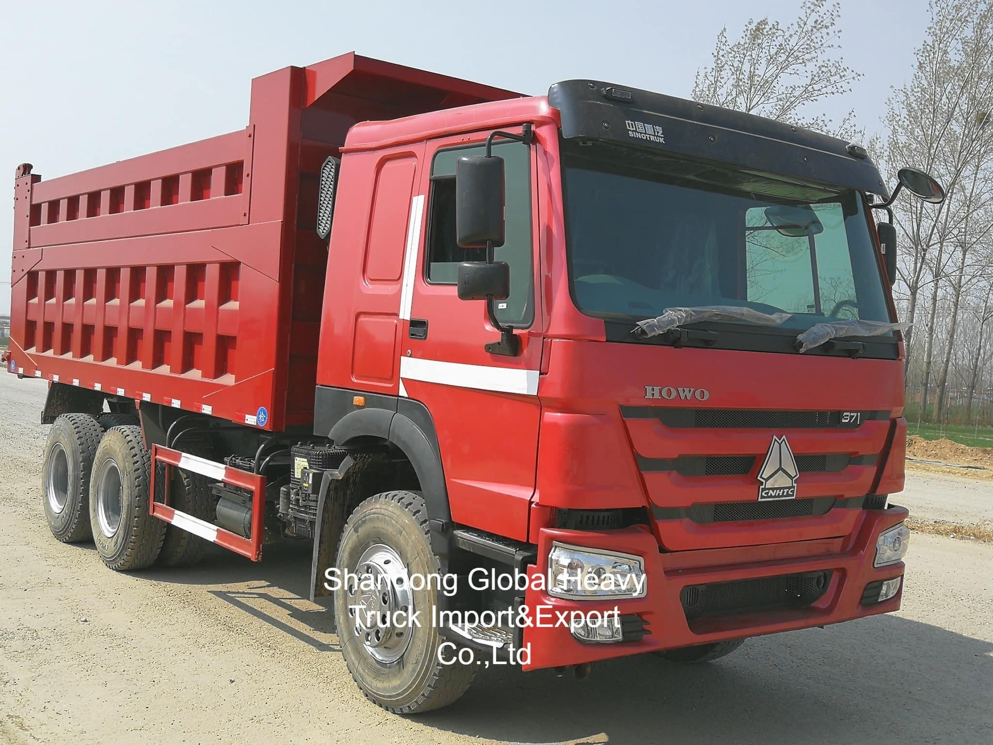 中古 HOWO 10ホイール 371HP/380HP/400HP/430HP ダンプトラック ティッパートラック