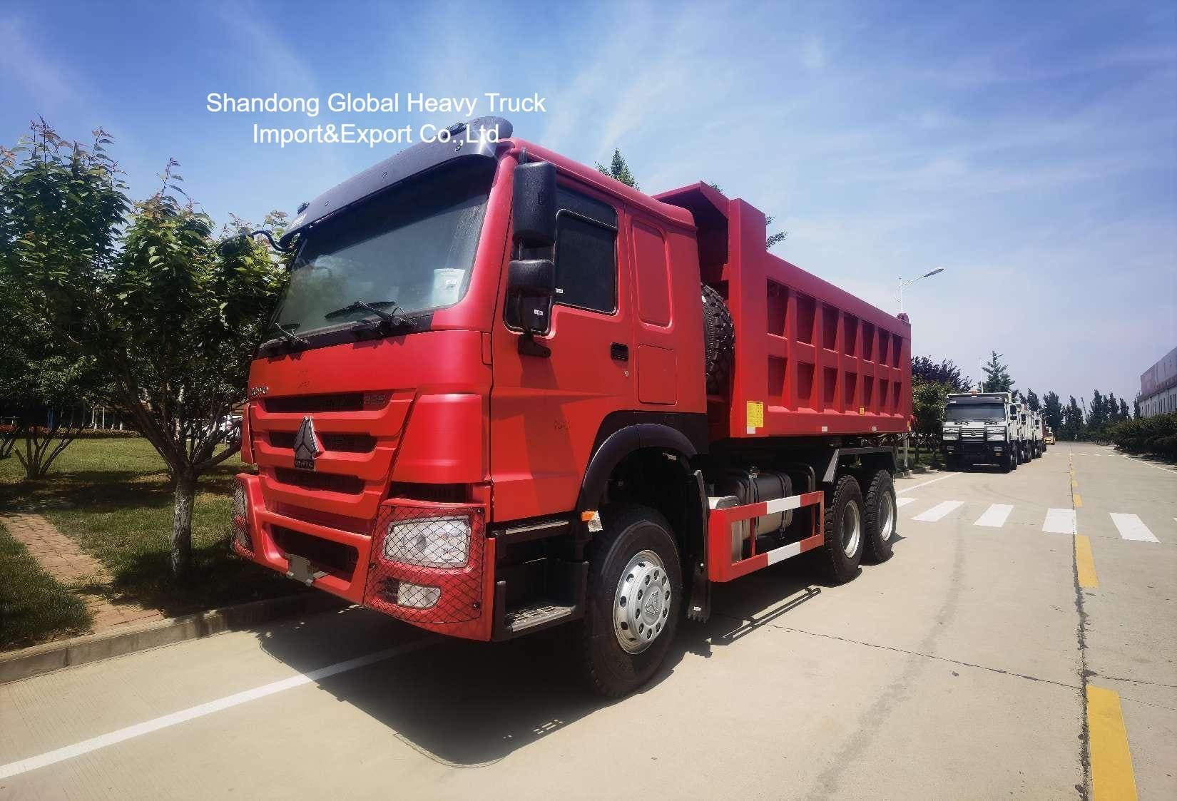 中国 オリジナルブランド HOWO / Shacman 380hp/371hp 6X4 8X4 10/12 輪鉱山ダンプトラック