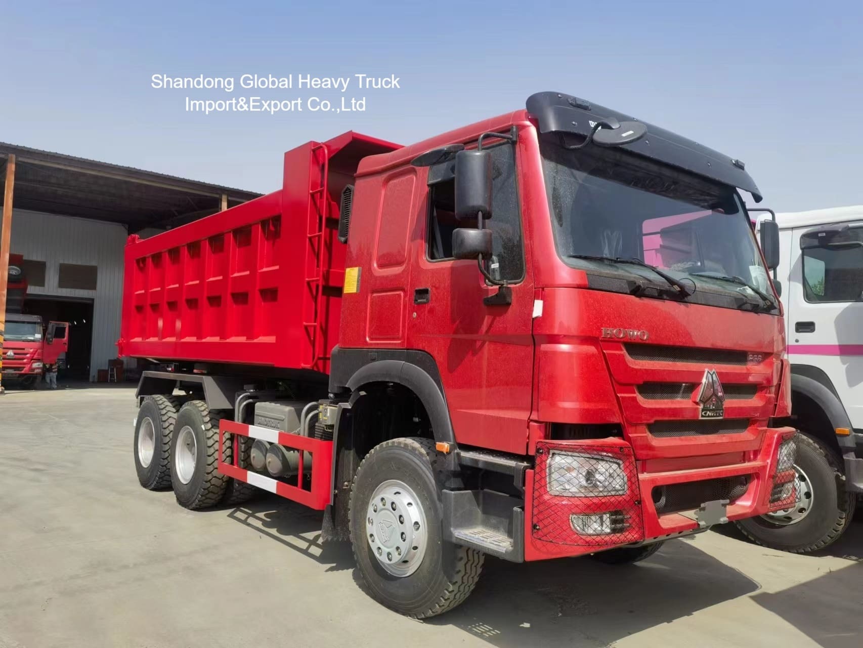 新型中国重汽 HOWO 30 トン大型シノカーゴ 6X4 371HP 380HP 400HP オフロードダンプトラック / チッパー / ダンプトラック