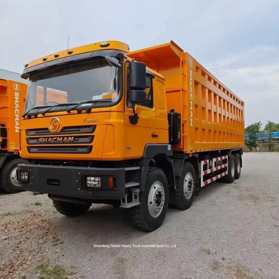 Shacman F3000 8×4 400HPのディーゼルエンジンと前提起スタイルを搭載した難用建設用ダンプトラック