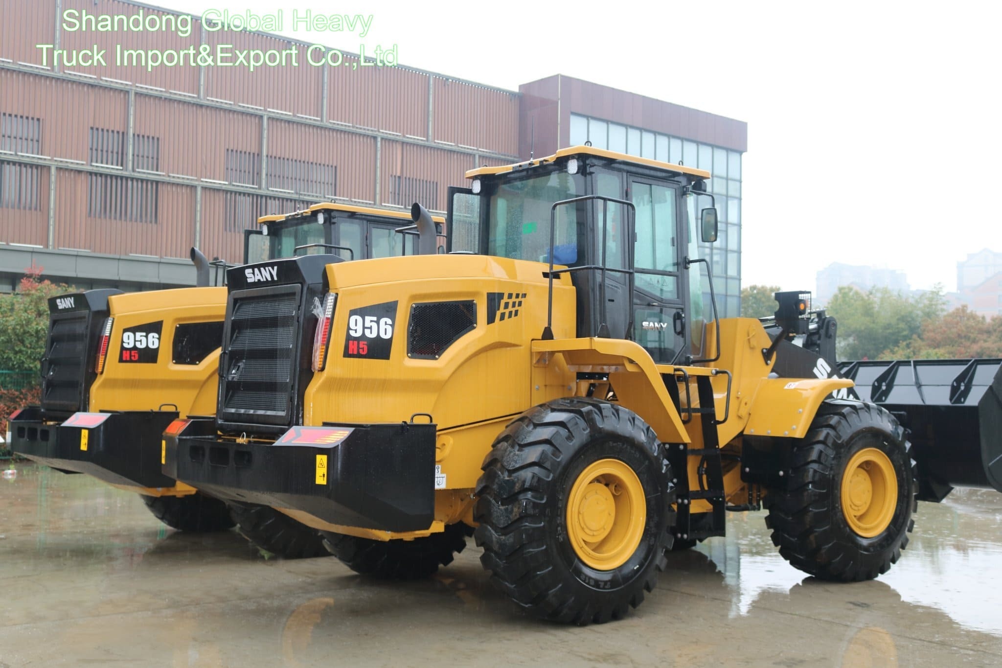 SANY SYL956H5 5 Ton Wheel Loader with 3m3 Bucket Capacity and 164kw Power for Construction and Mining