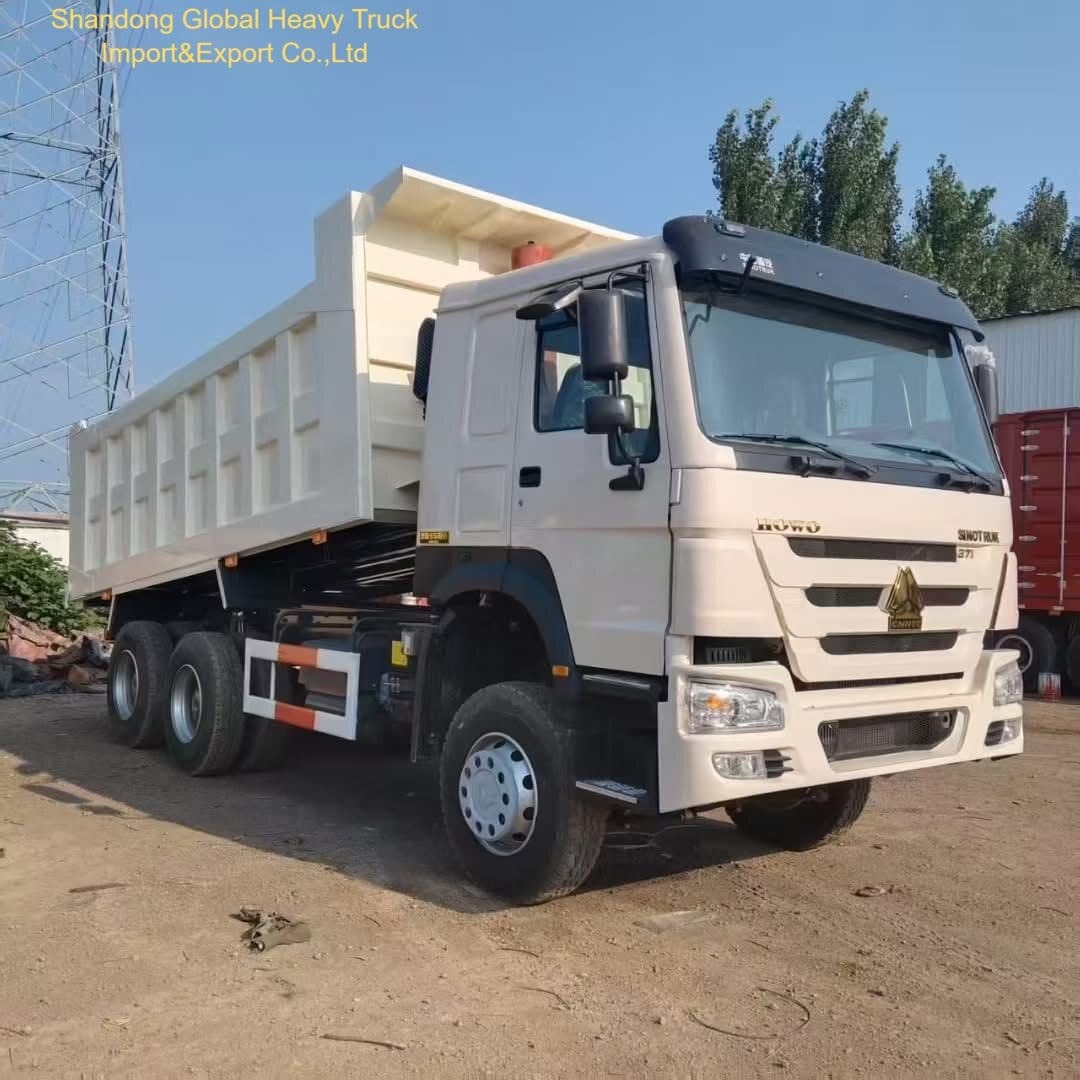 Sinotruk HOWO 400HP 420HP ヘビー デューチ ダンプ トラック 左/右手運転と空中懸垂座席