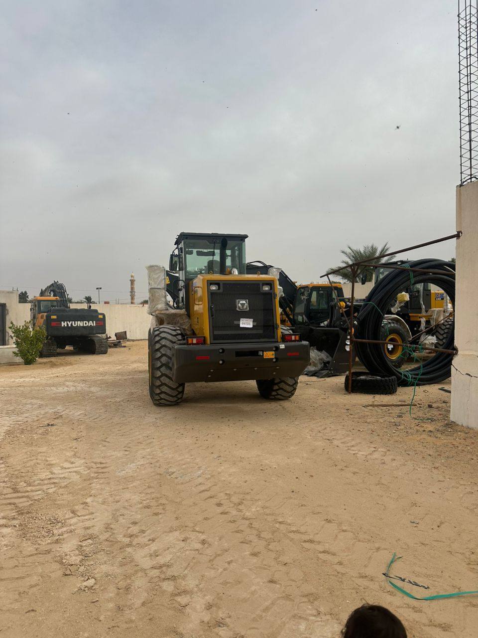 XCMG ZL50GN 5トンホイールローダー、3.0m3ロックバケット、建設用162kW定格出力