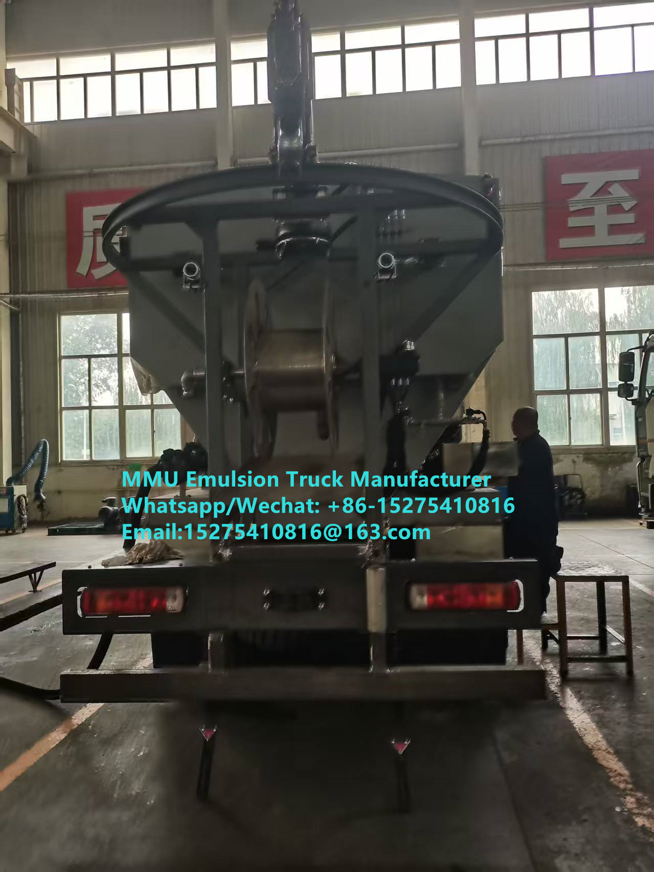 中国トップワン HOWO 20トン BCRH-20 混合・装填機 エマルジョン バルク爆薬トラック モンゴル鉱山 ブラスト移動式爆薬製造ユニット カザフスタン ウズベキスタン インドネシア コンゴ DRC MEMU MMU