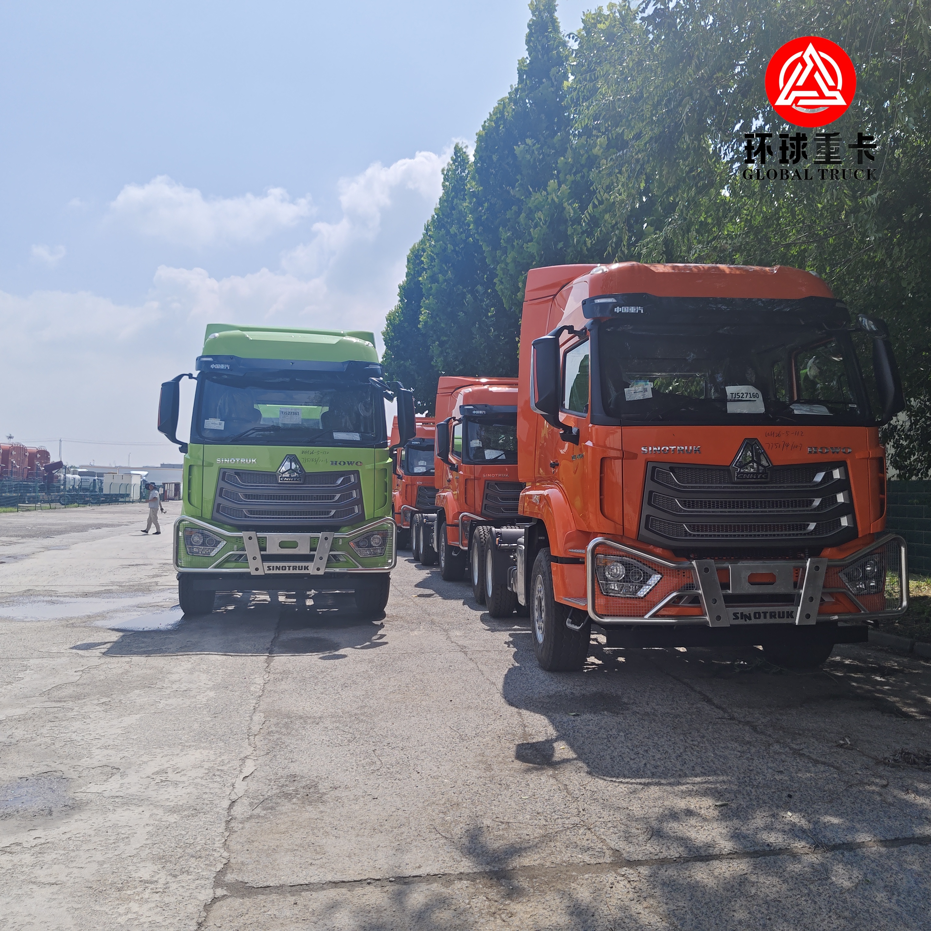 Camion Tracteur HOWO NX 6×4 – Tête de Tracteur SINOTRUK pour le Transport Routier et la Logistique au Mozambique