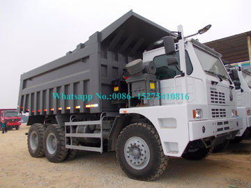 道のダンプカー トラックZZ5707S3840AJを離れたSinotruck HOWO鉱山のダンプ トラック70tons 6*4 371HP