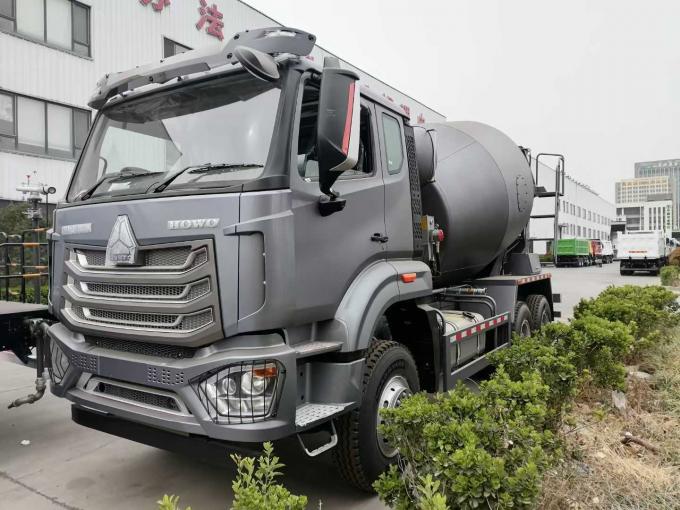 HOWO NX 6×4 Concrete Mixer Truck in operation